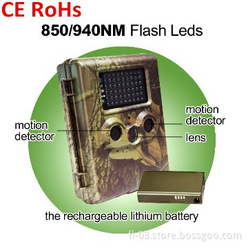 Waterproof 1080P 12MP Night Vision GSM MMS SMTP Trail Scouting Camera